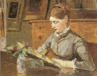 Helene liest Rue de Lisbonne